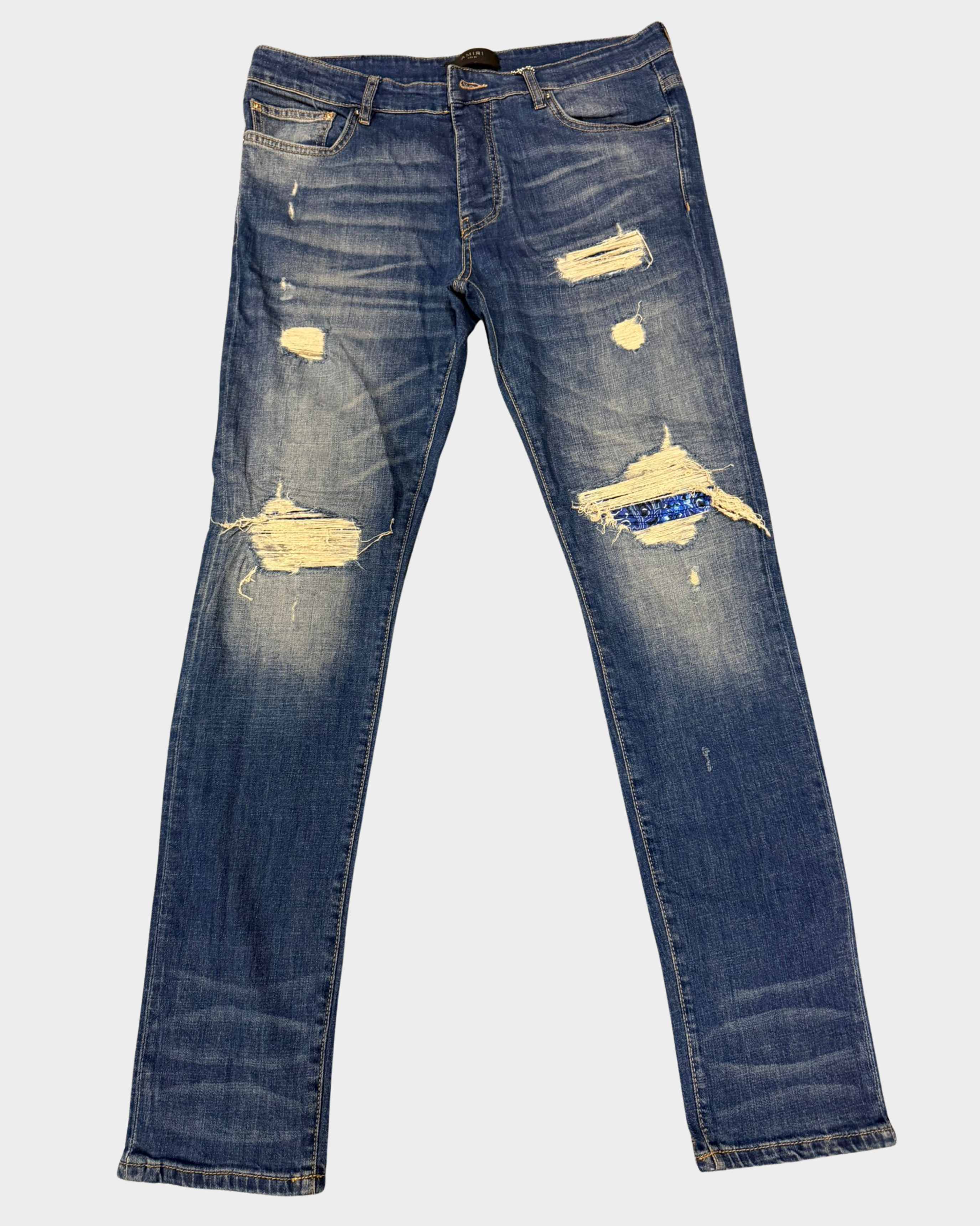 Amiri Jeans Blauw