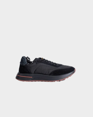 loro piana black sneakers