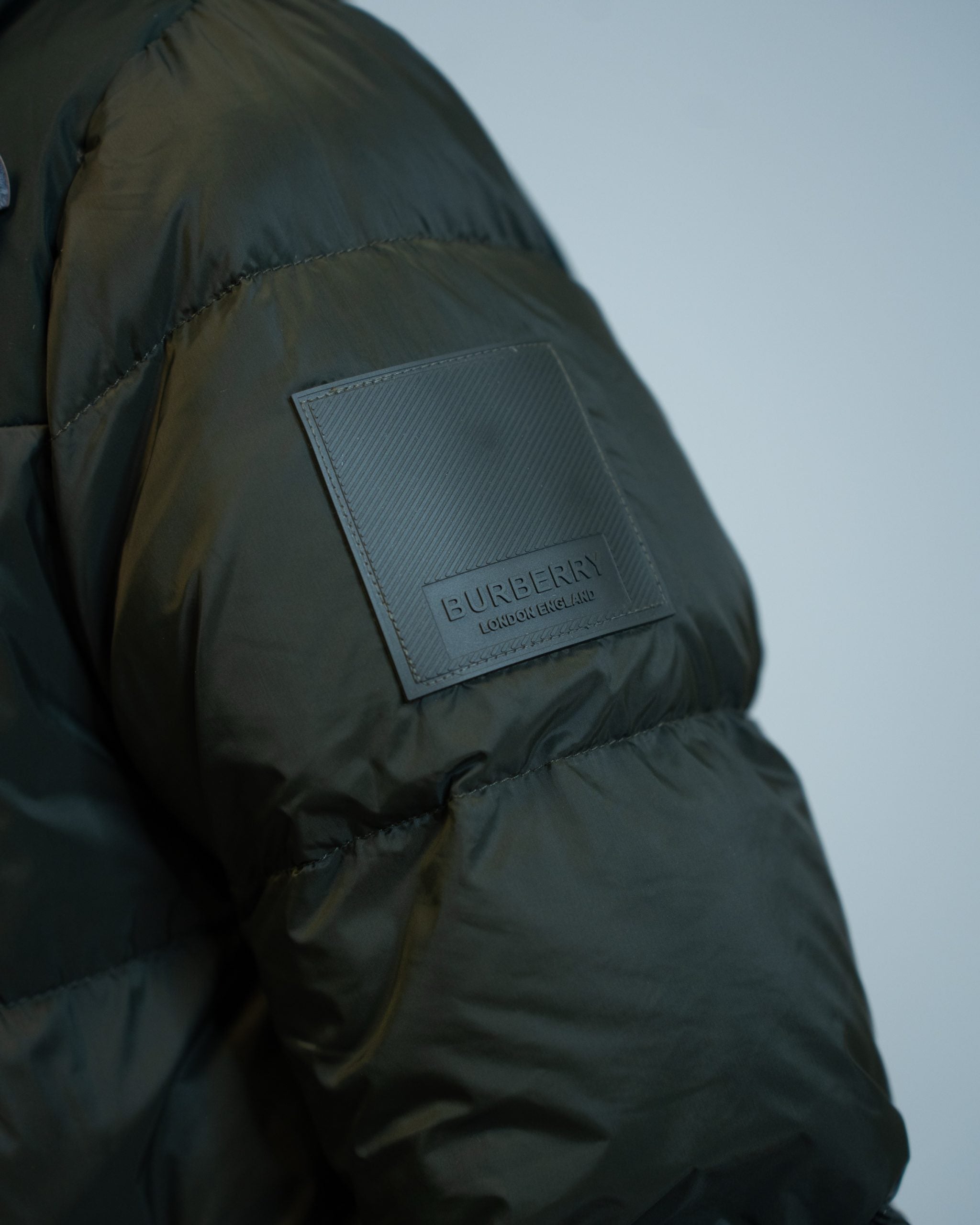 Burberry winterjas groen