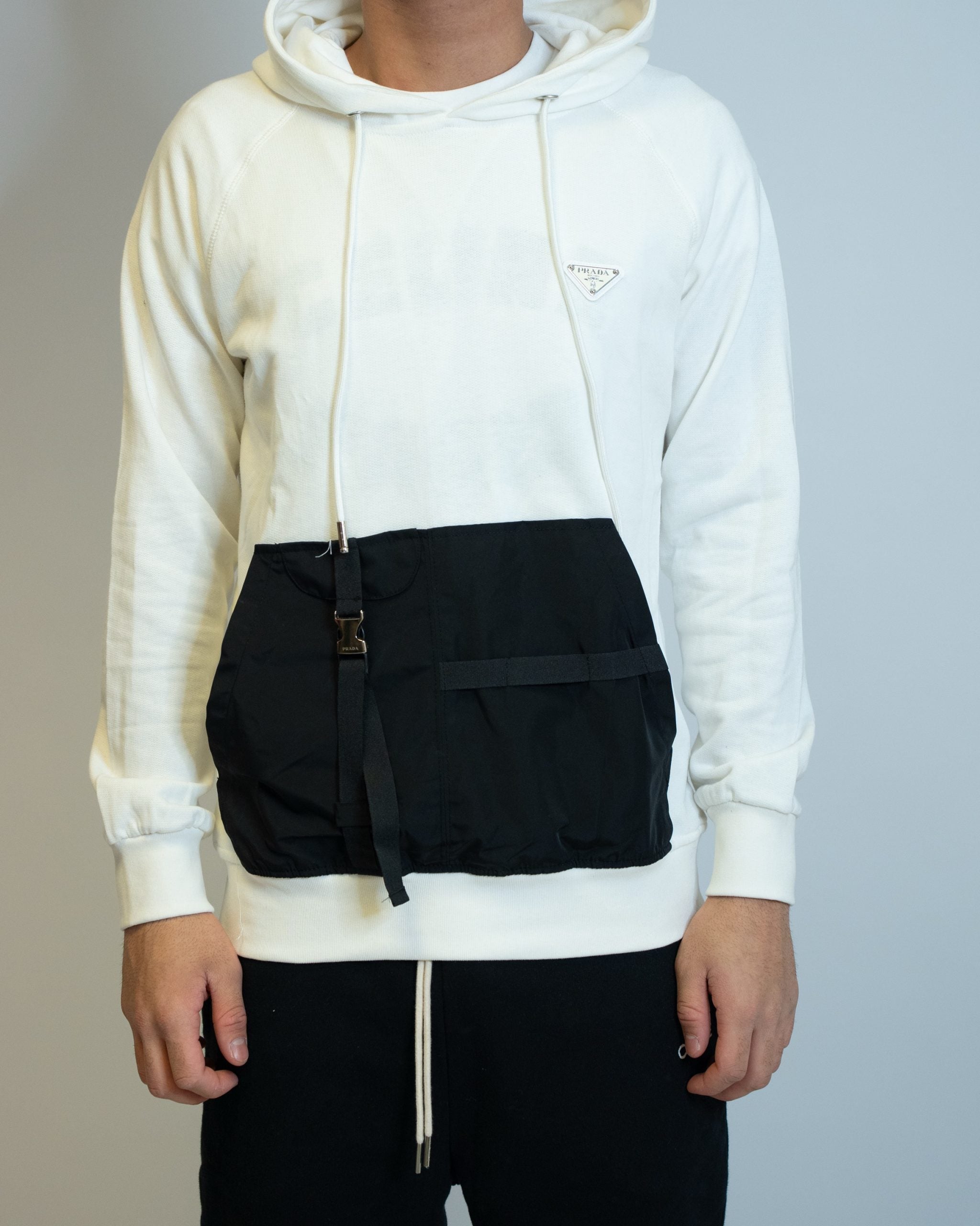 Prada hoodie wit