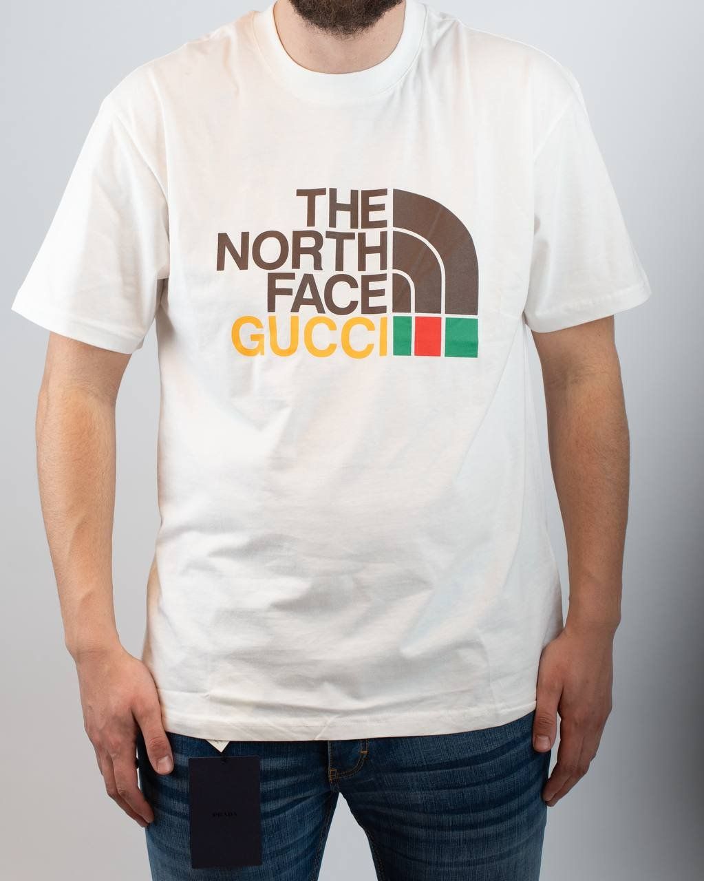 gucci north face shirt wit
