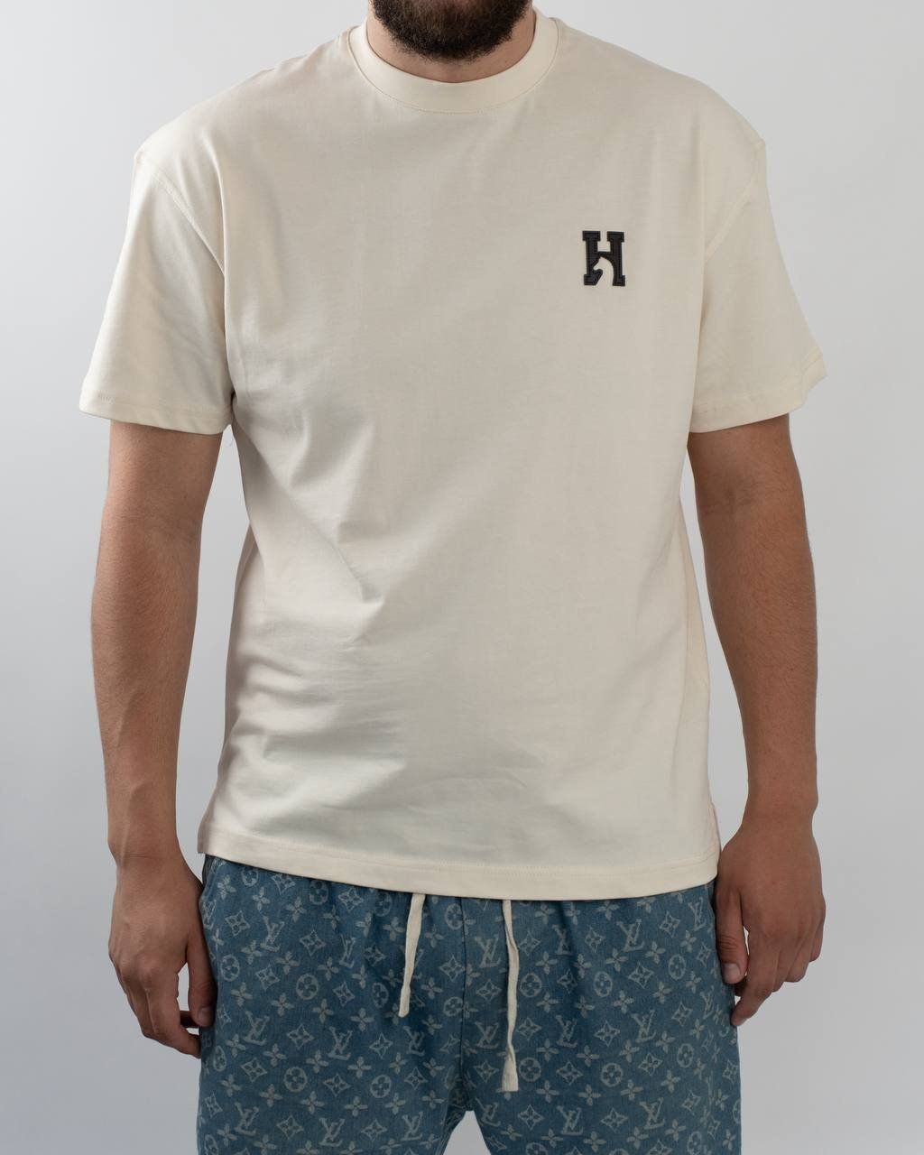 Hermes t-shirt crème