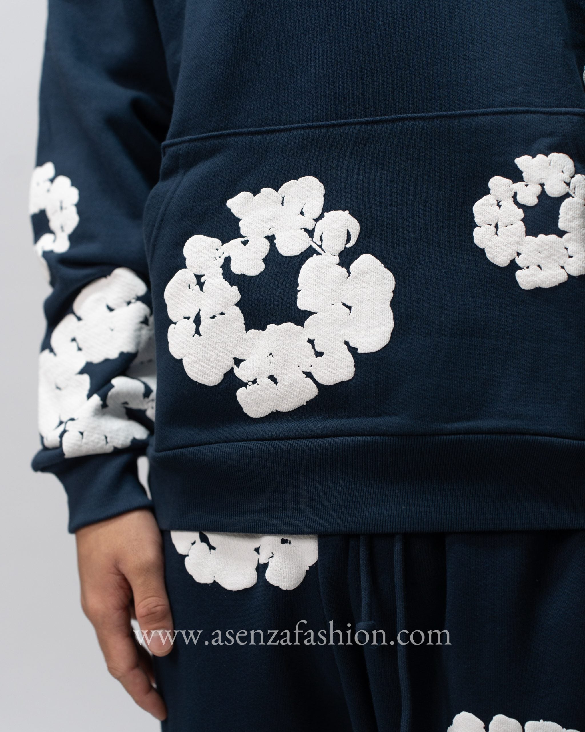 denim tears trainingspak navy