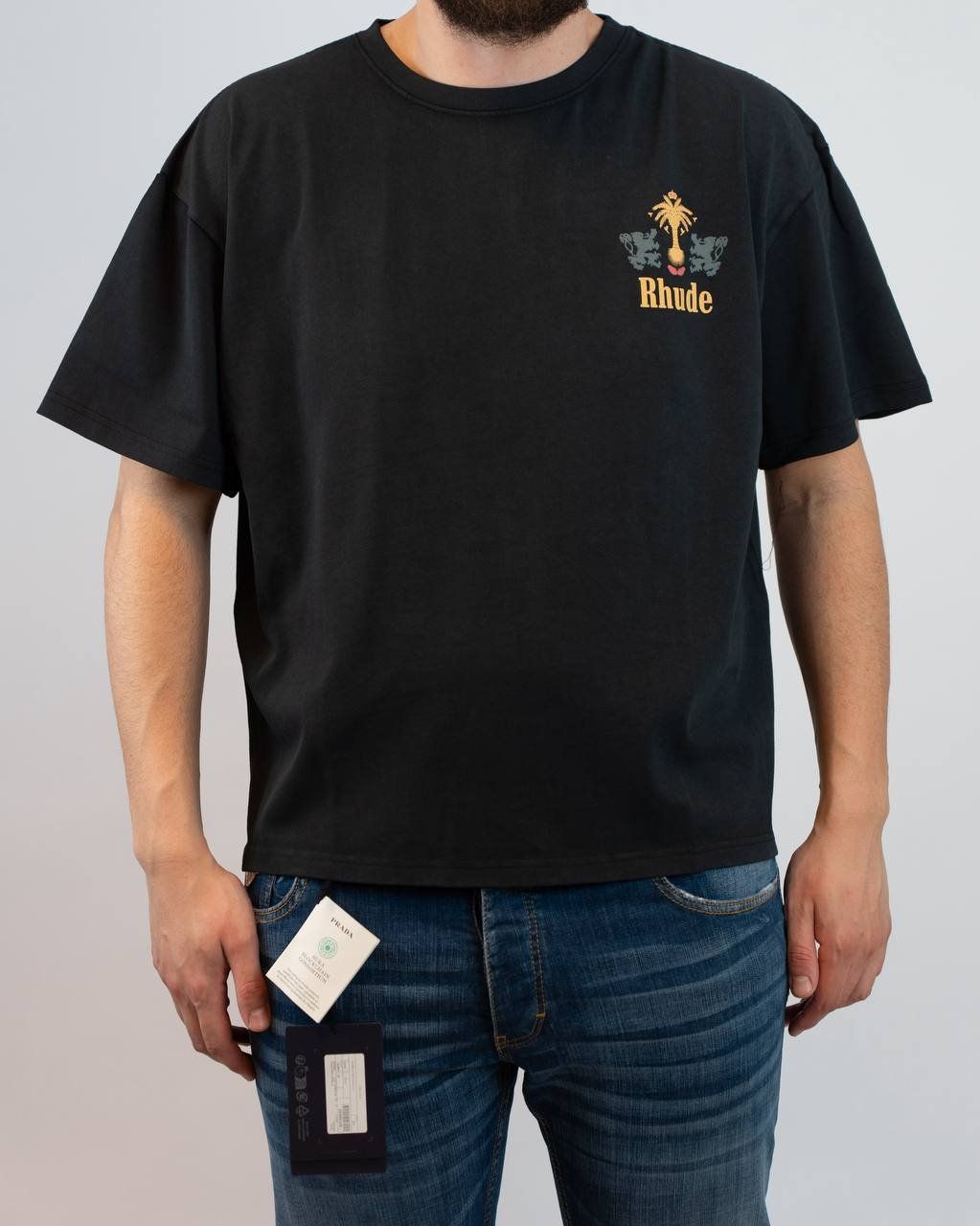 Rhude t-shirt zwart